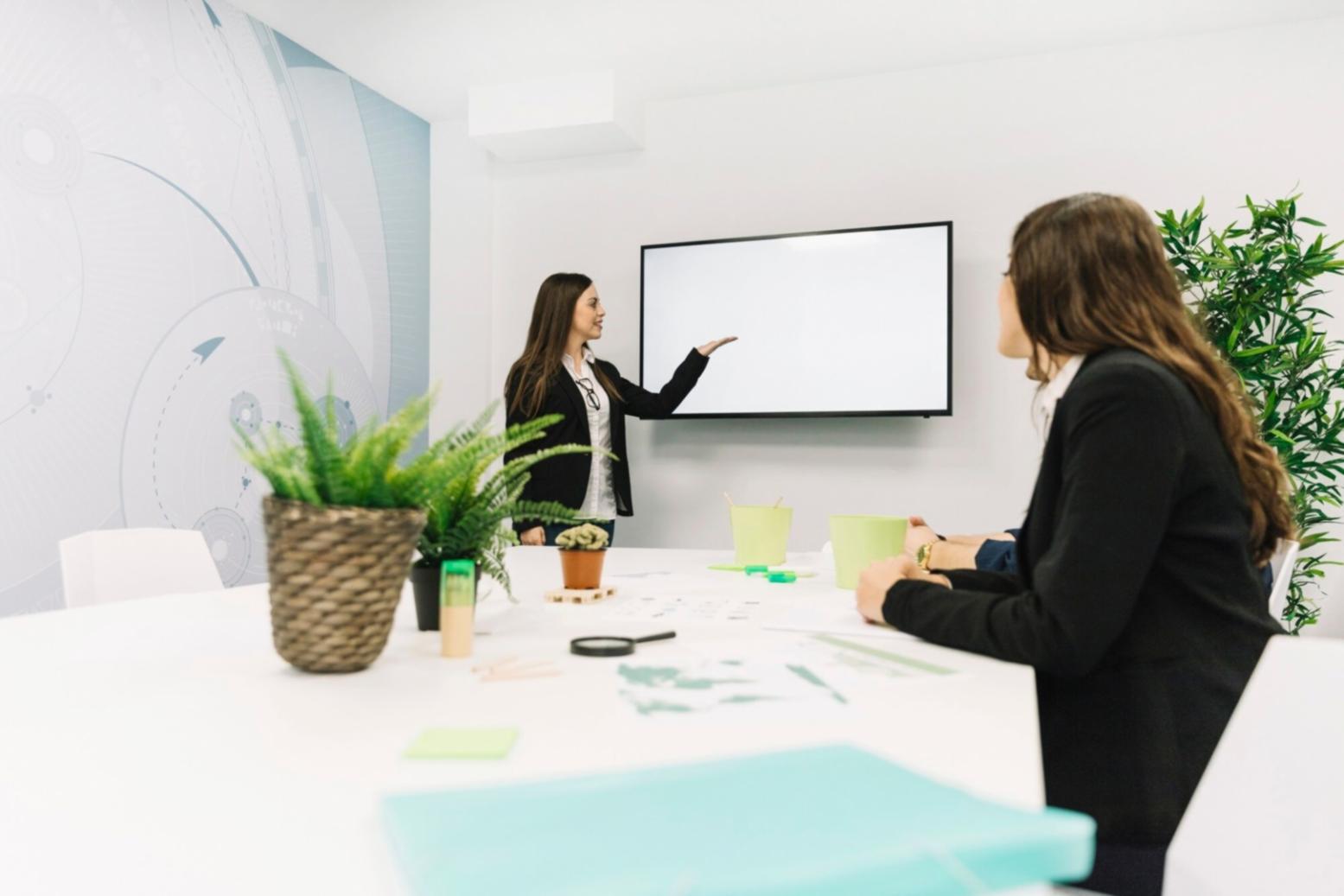 Financial planning workspace showing budget documents and financial tools
